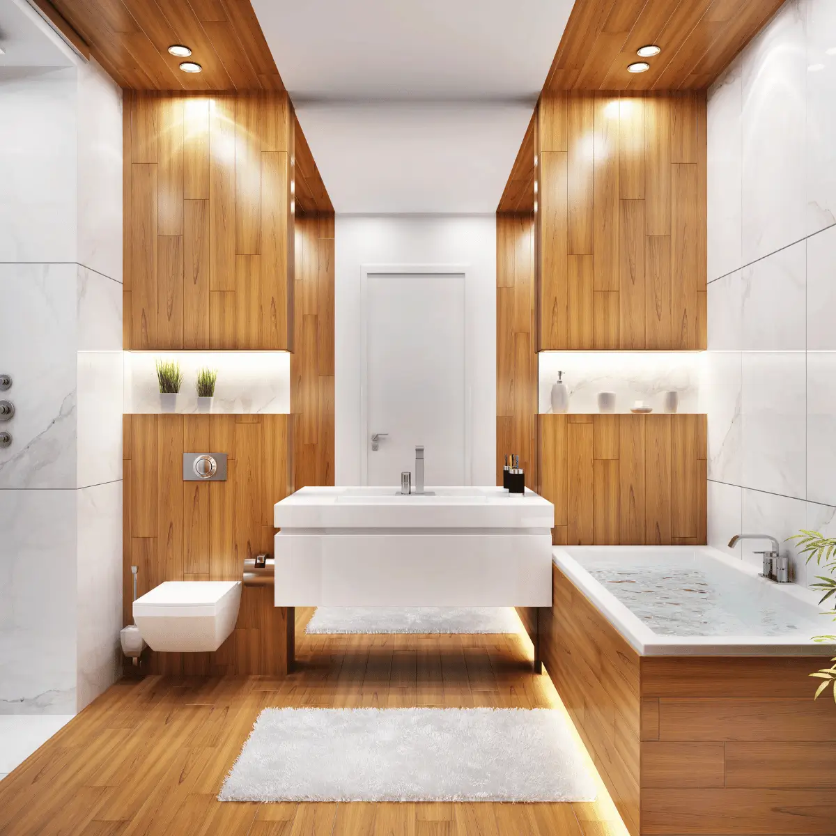 As dedicated London luxury bathroom installers, we hold comprehensive trade certifications and manage every complex trade discipline in-house.