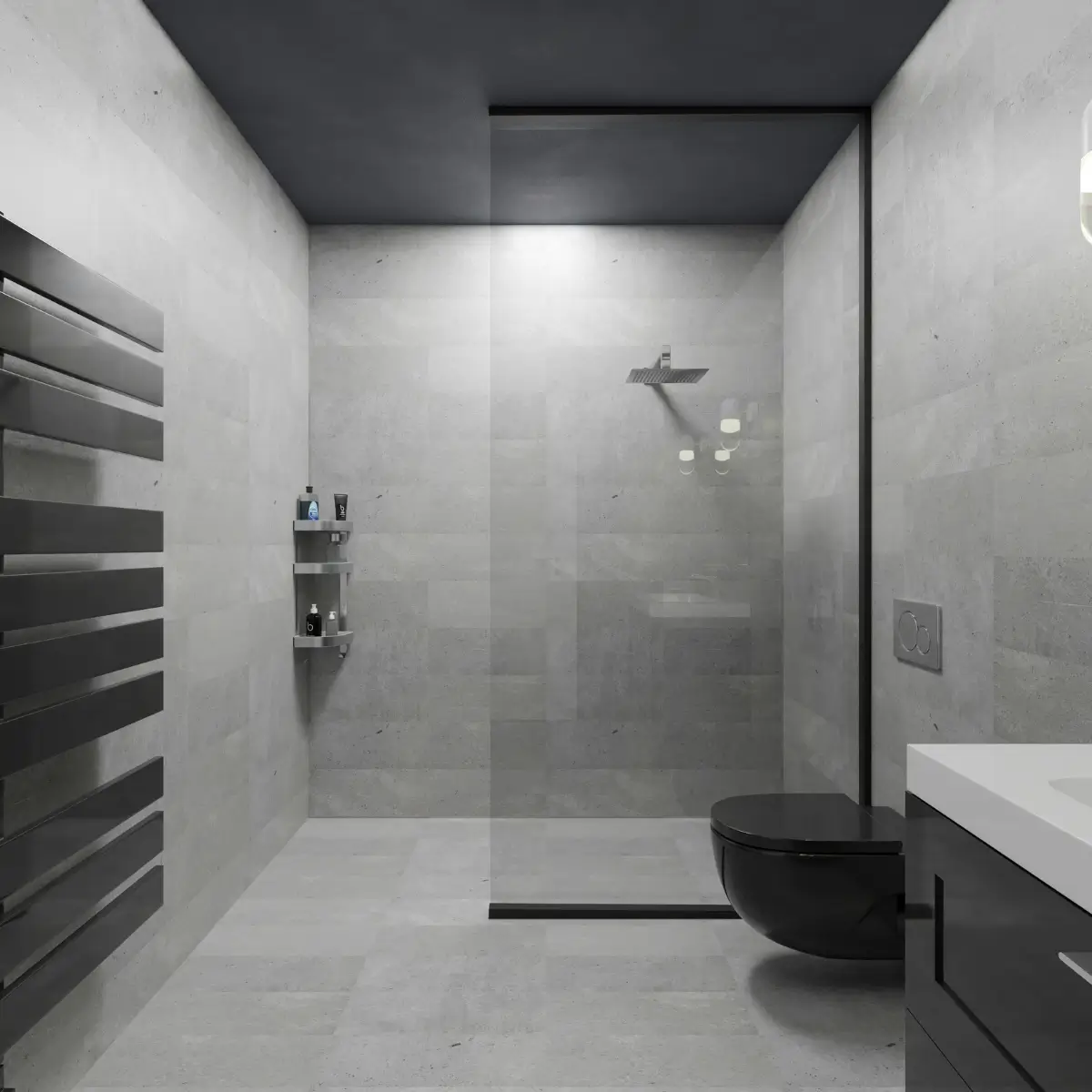 Tailored wet room design for small bathrooms eliminates bulky shower enclosures